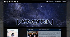 Desktop Screenshot of neversin.com